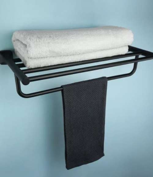 towel shelf installation